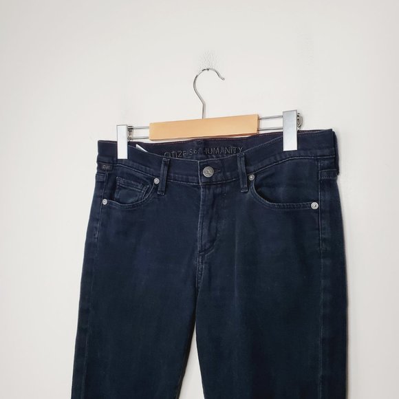 COH Elson Dark Wash Medium Rise Classic Straight Leg Jeans - Picture 5 of 13